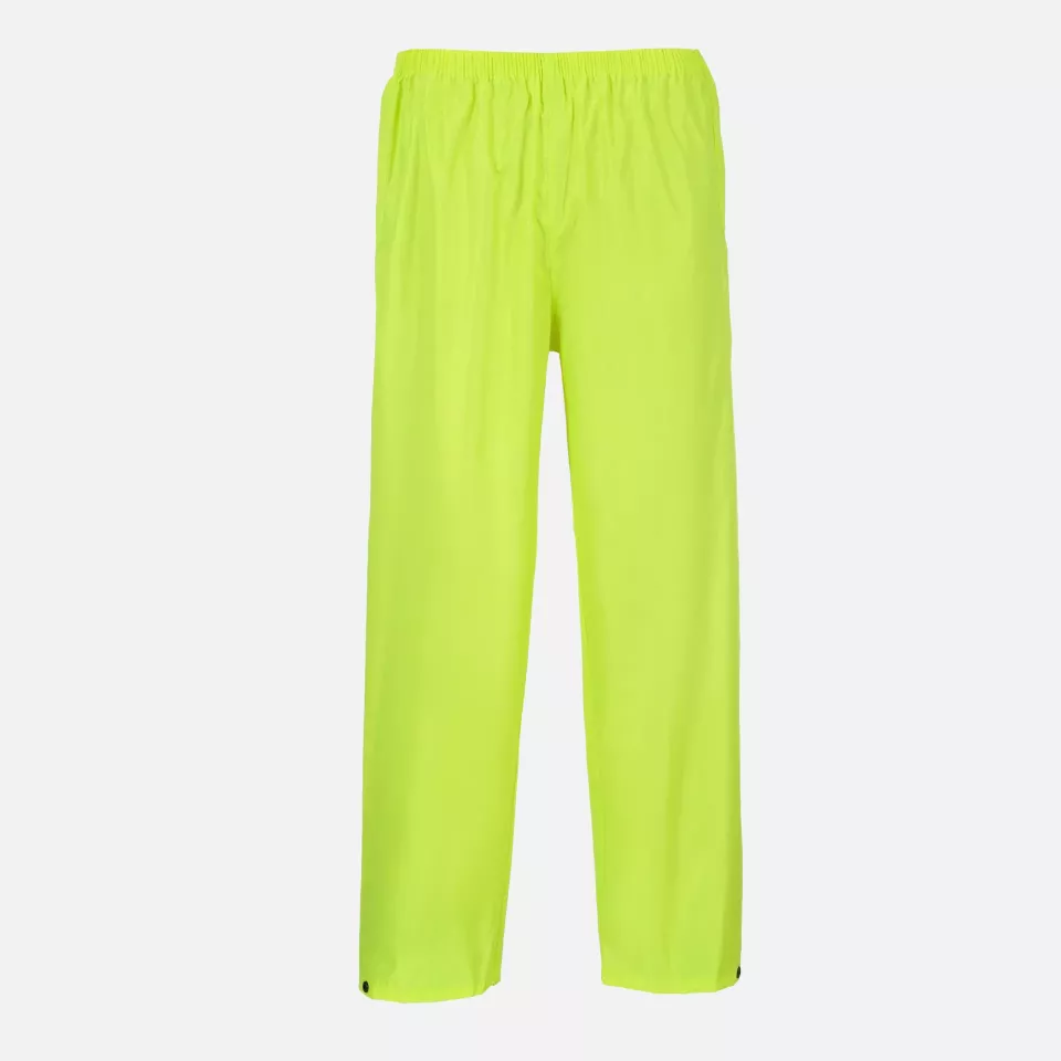 Portwest S441YER, Classic Rain Trousers, Yellow, image 1, gallery thumbnail