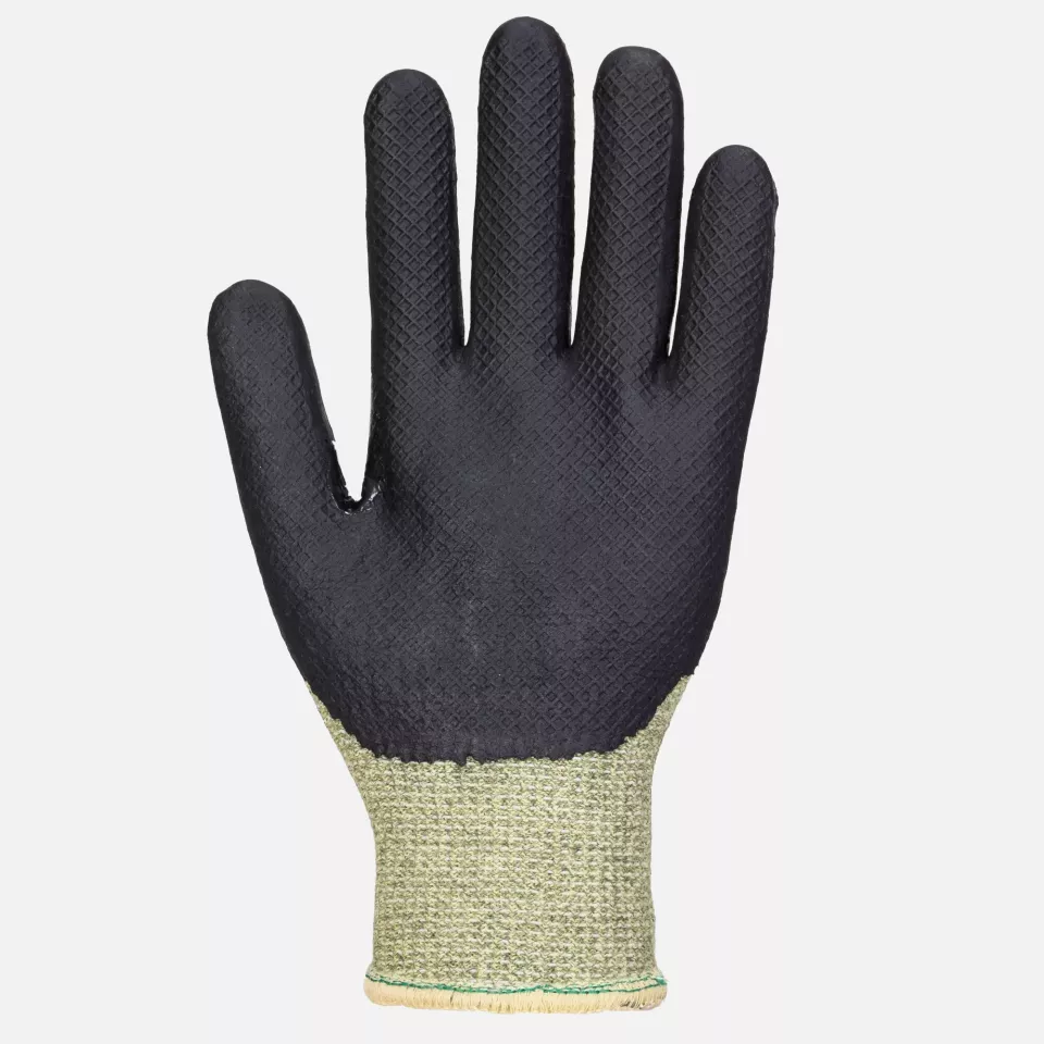 Portwest A780E8R, Arc Grip Glove, Green/Black, image 2, gallery thumbnail