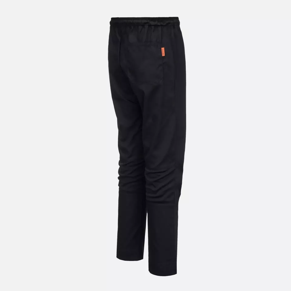 Portwest C073BKR, Chef's MeshAir Pro Trousers, Black, image 3, gallery thumbnail