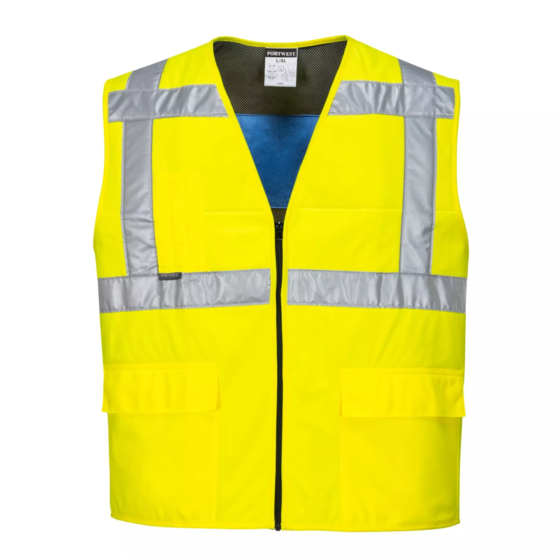 Portwest CV02YER, Hi-Vis Cooling Vest, Yellow, image 1