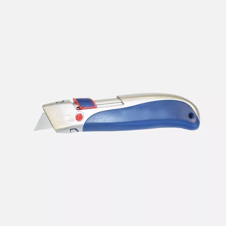 Portwest KN40BLU, Retractable Safety Cutter, Blue, image 2, gallery thumbnail
