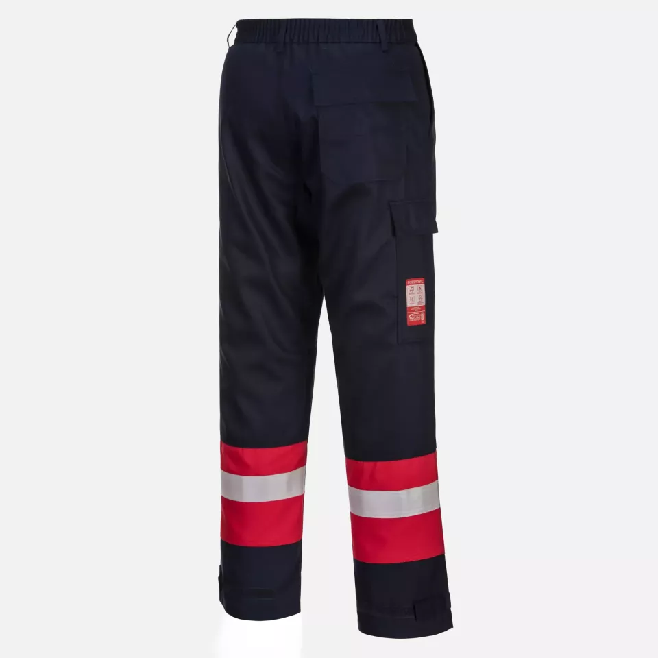 Portwest FR56NAR, Bizflame Work FR Trousers, Navy, image 4, gallery thumbnail