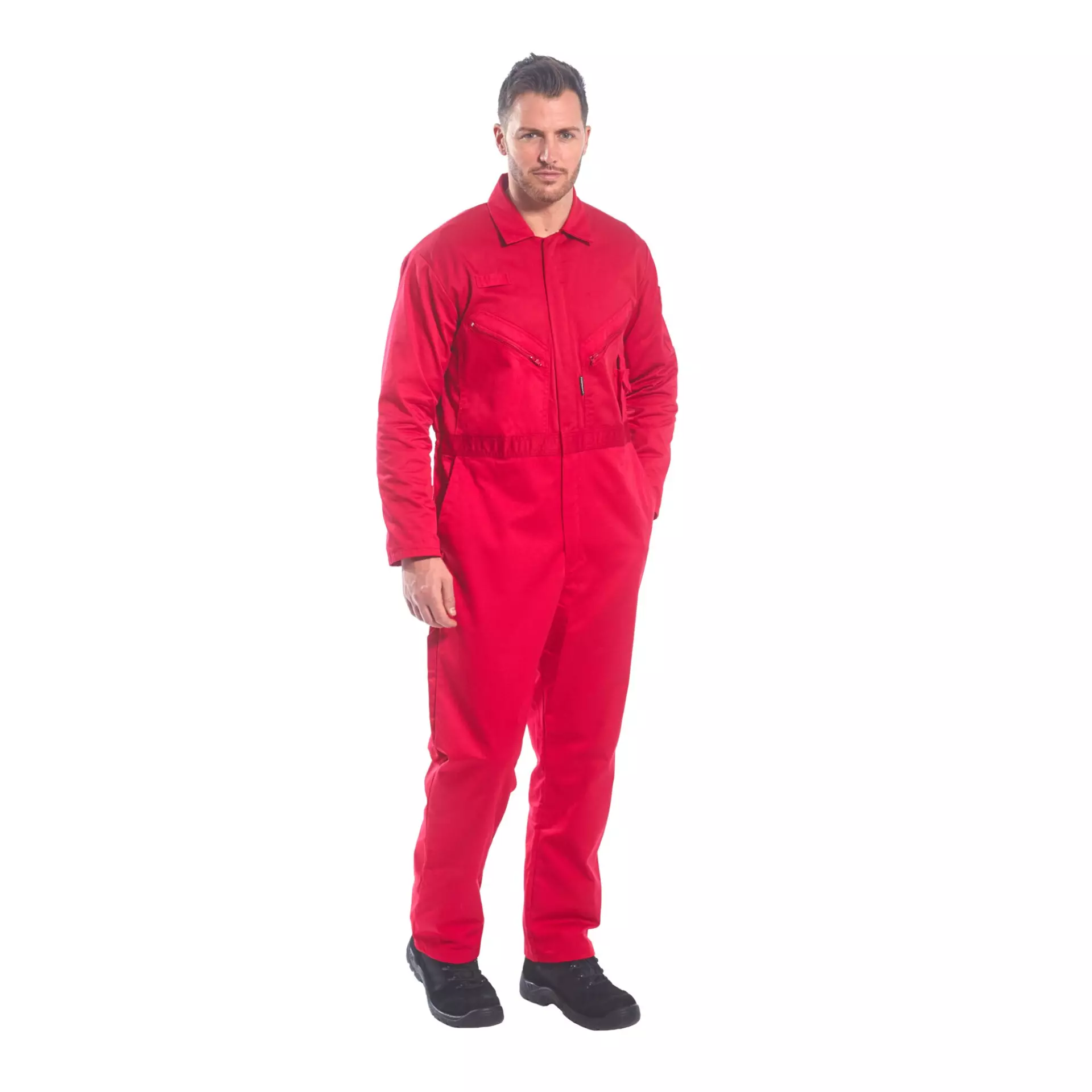 Portwest C813BKR, Liverpool Zip Coverall, Black, image 2