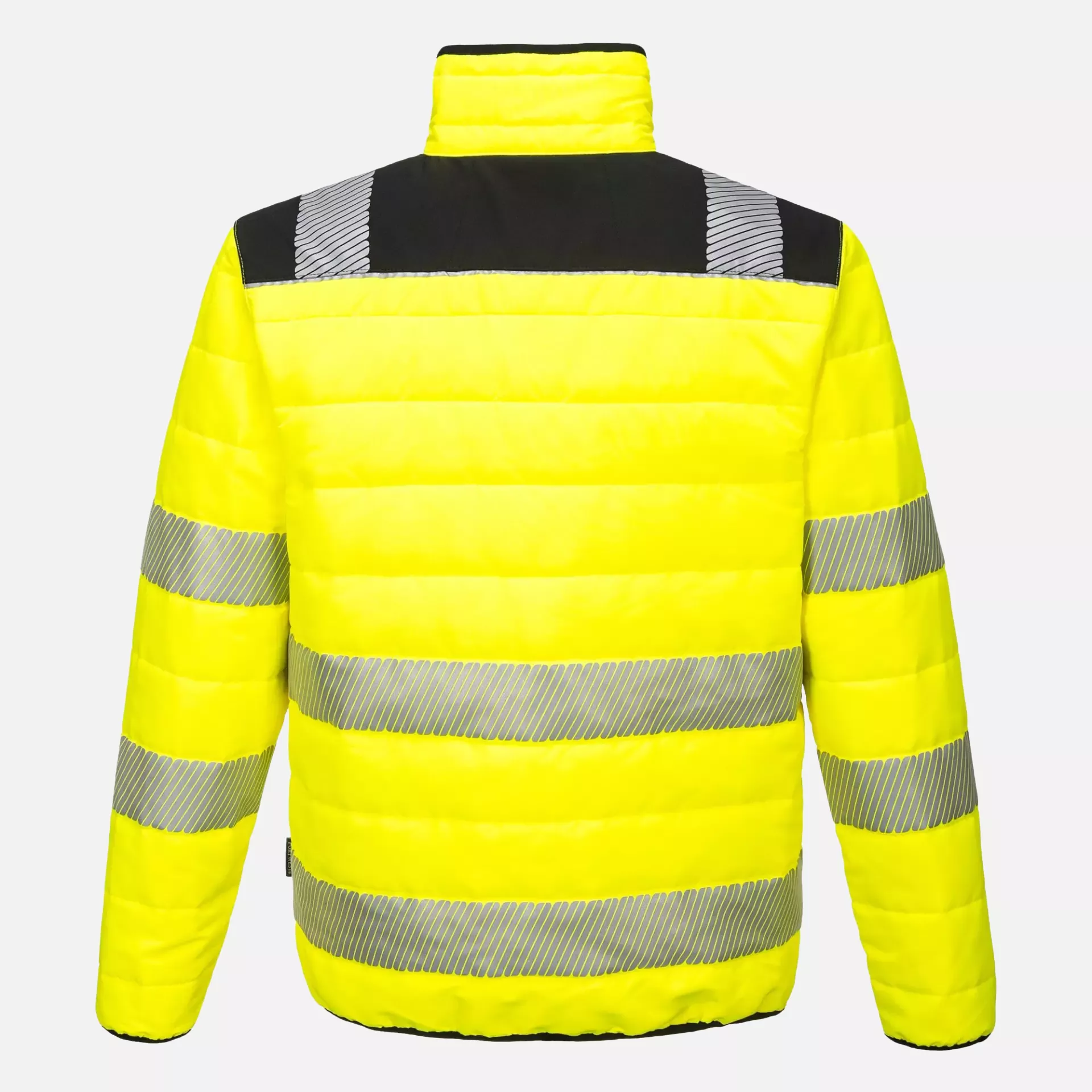 Portwest PW371YBR, PW3 Hi-Vis Baffle Jacket, Yellow/Black, image 2