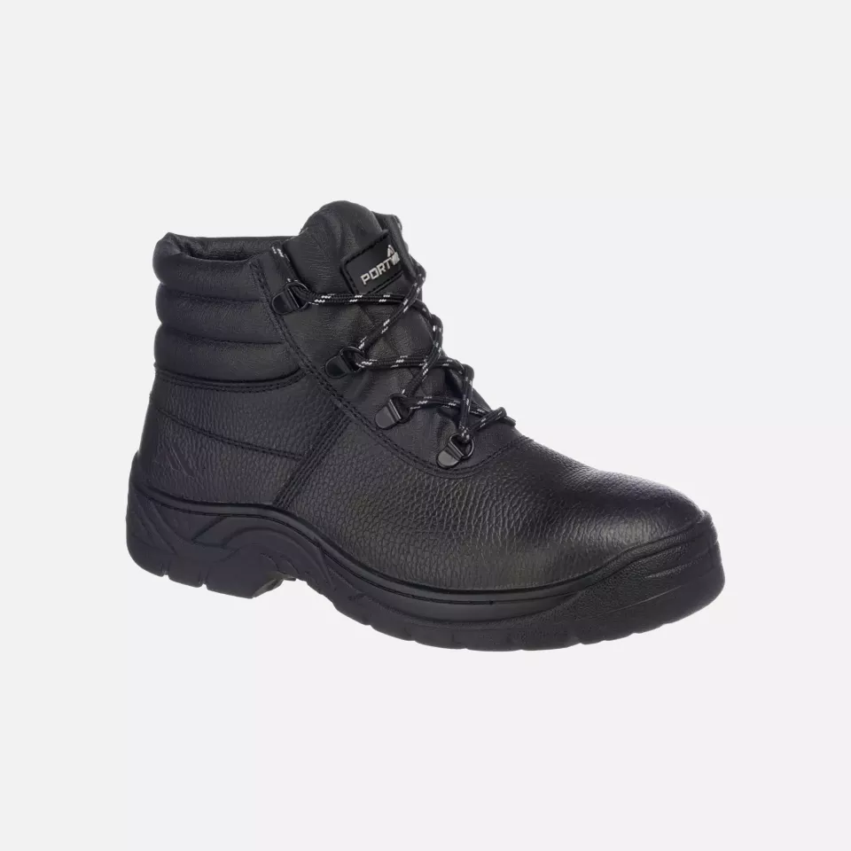 Portwest FD03BKR, Steelite Protector Plus Boot S3 HRO, Black, image 1, gallery thumbnail