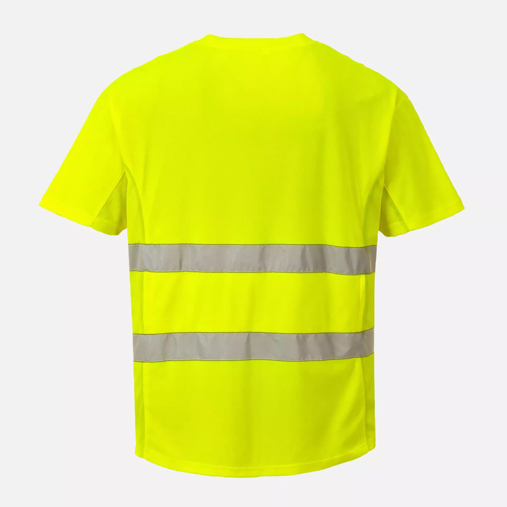 Portwest C394YER, Hi-Vis Cotton Comfort Mesh Insert T-Shirt S/S, Yellow, image 2