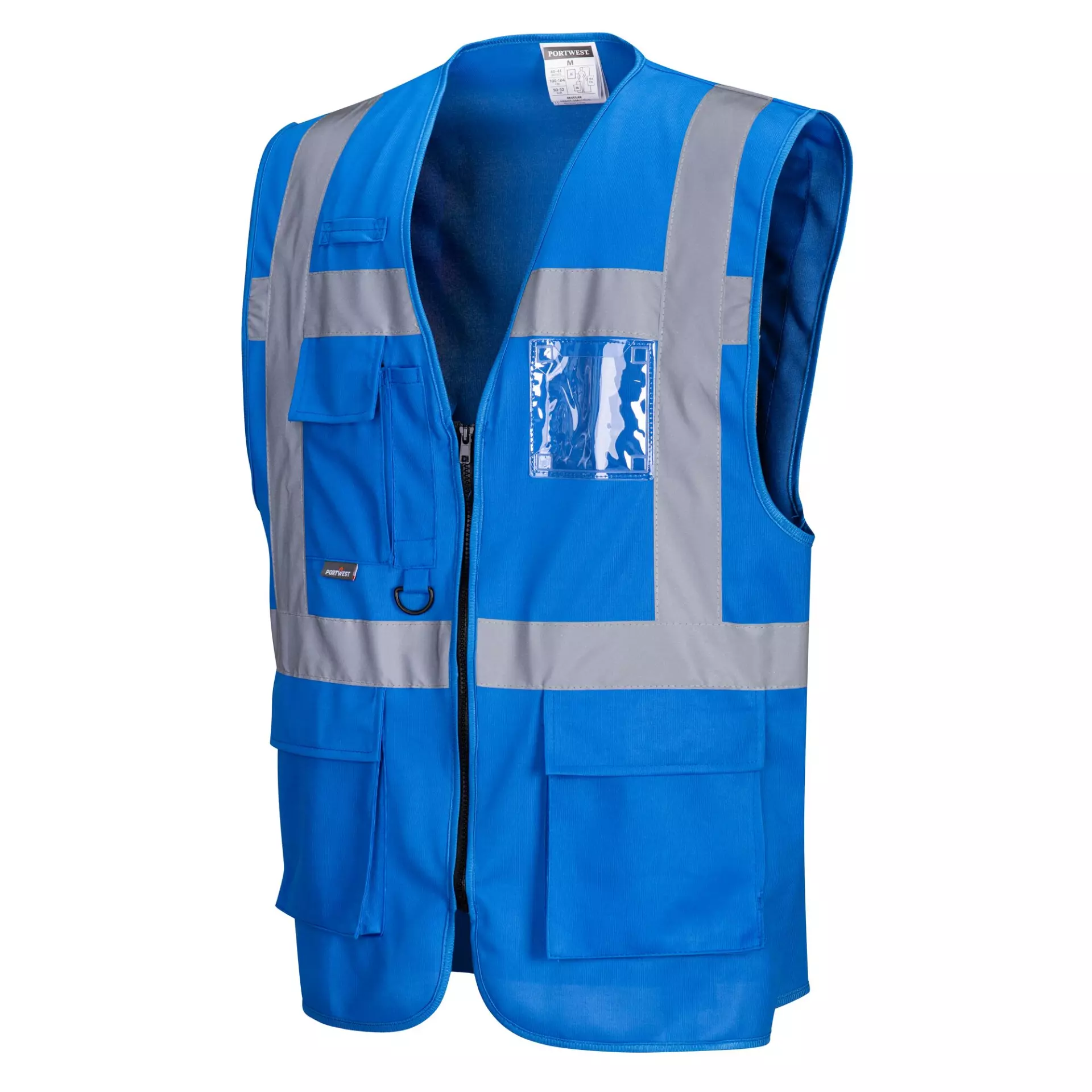 Portwest F476RBR, Iona Executive Vest, Royal Blue, image 4
