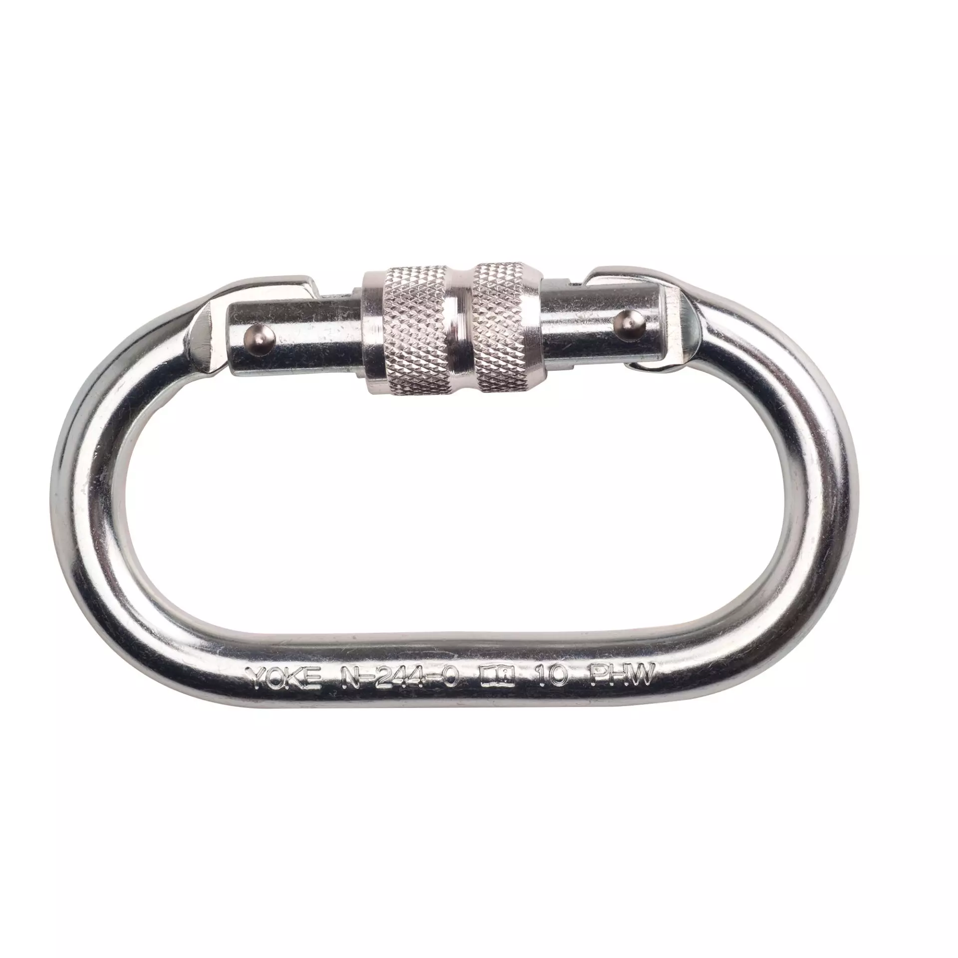 Portwest FP30SIR, Screwgate Carabiner, Silver, image 1