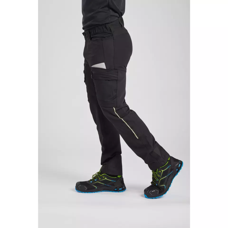 Portwest DX443BKR, DX4 Service Trousers, Black, image 4, gallery thumbnail