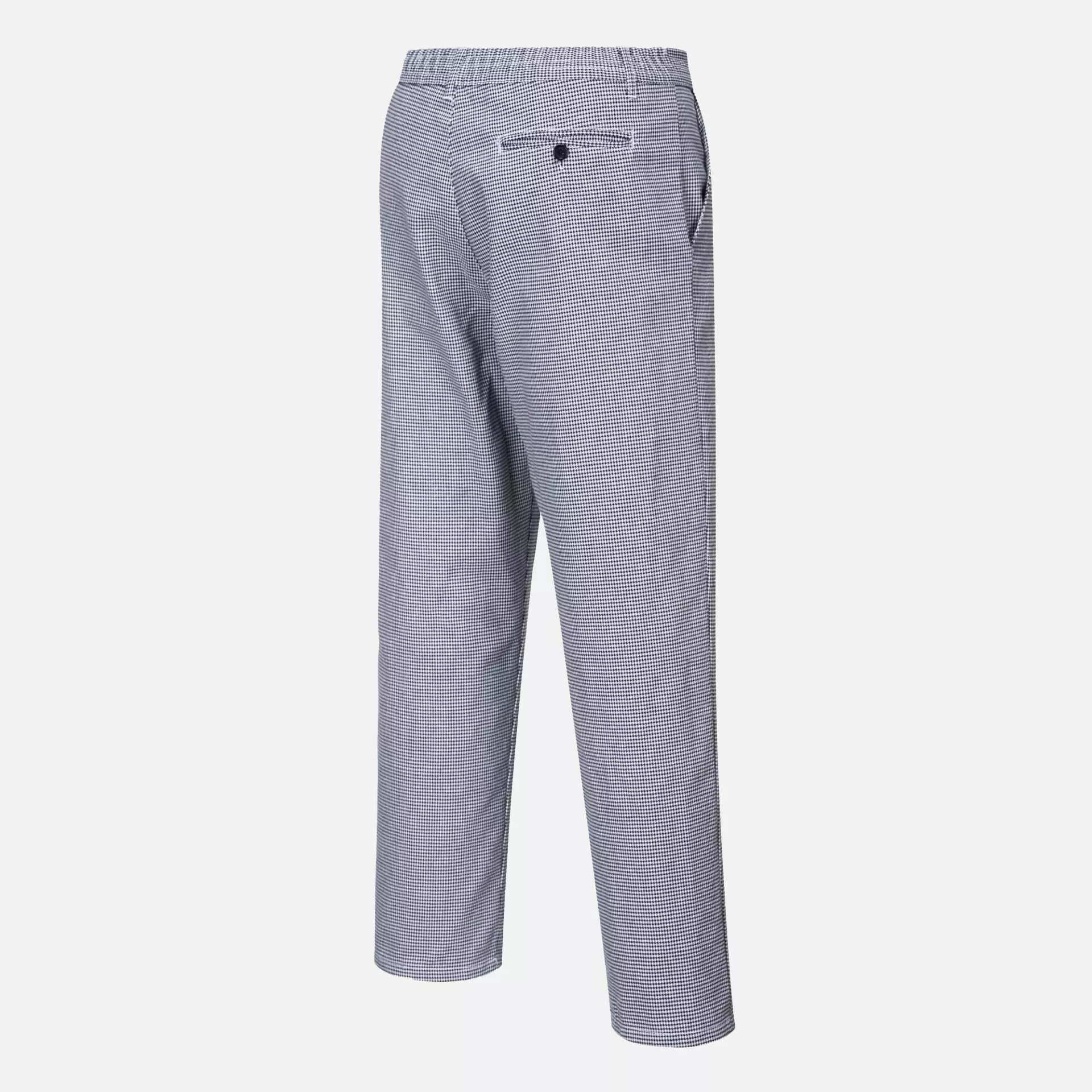 Portwest S068HTR, Harrow Chefs Trousers, Houndstooth, image 4