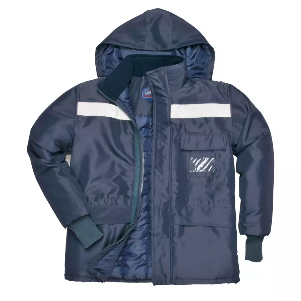 Portwest CS10NAR, ColdStore Jacket, Navy, image 5, gallery thumbnail