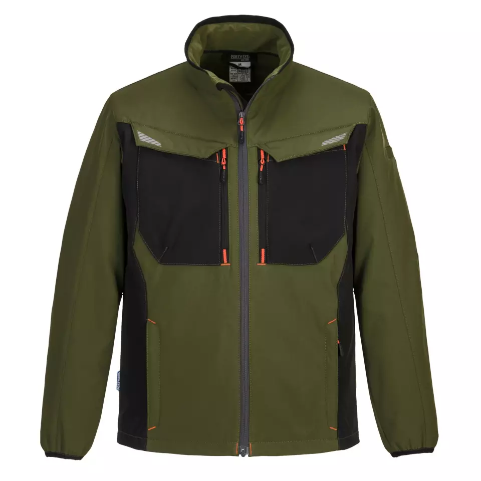 Portwest T750OGR, WX3 Softshell (3L), Olive Green