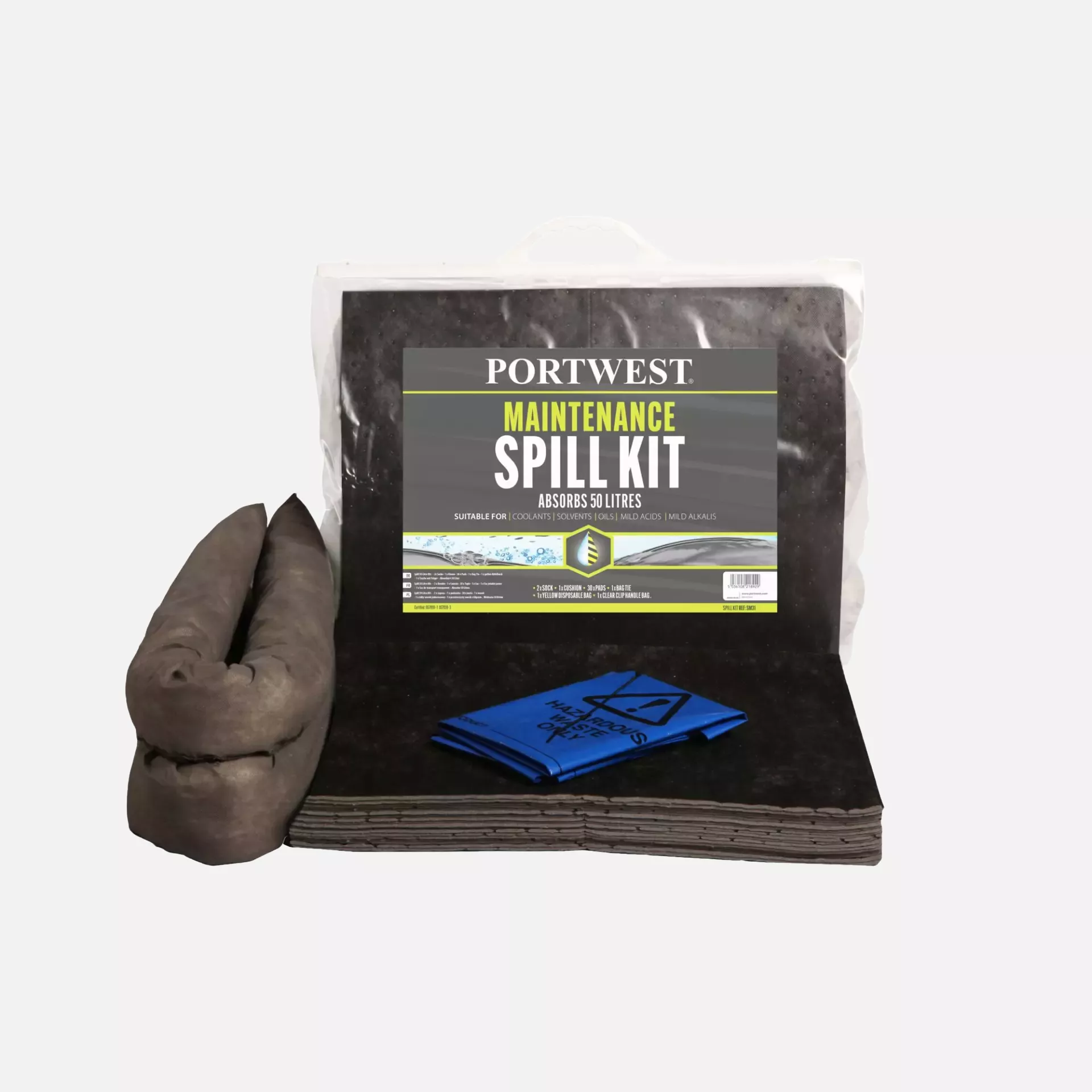 Portwest SM30GRR, 20 Litre Maintenance Kit, Grey, image 1