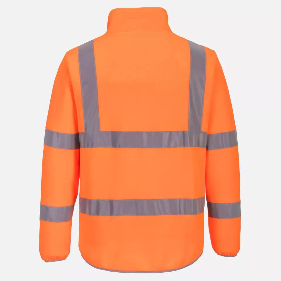 Portwest EC70ORR, Eco Hi-Vis Fleece, Orange, image 2, gallery thumbnail