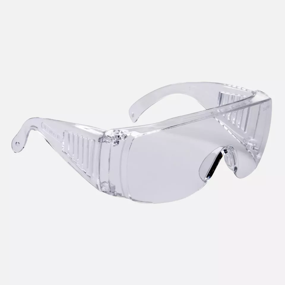 Portwest PW30CLR, Visitor Safety Glasses, Clear, image 1, gallery thumbnail