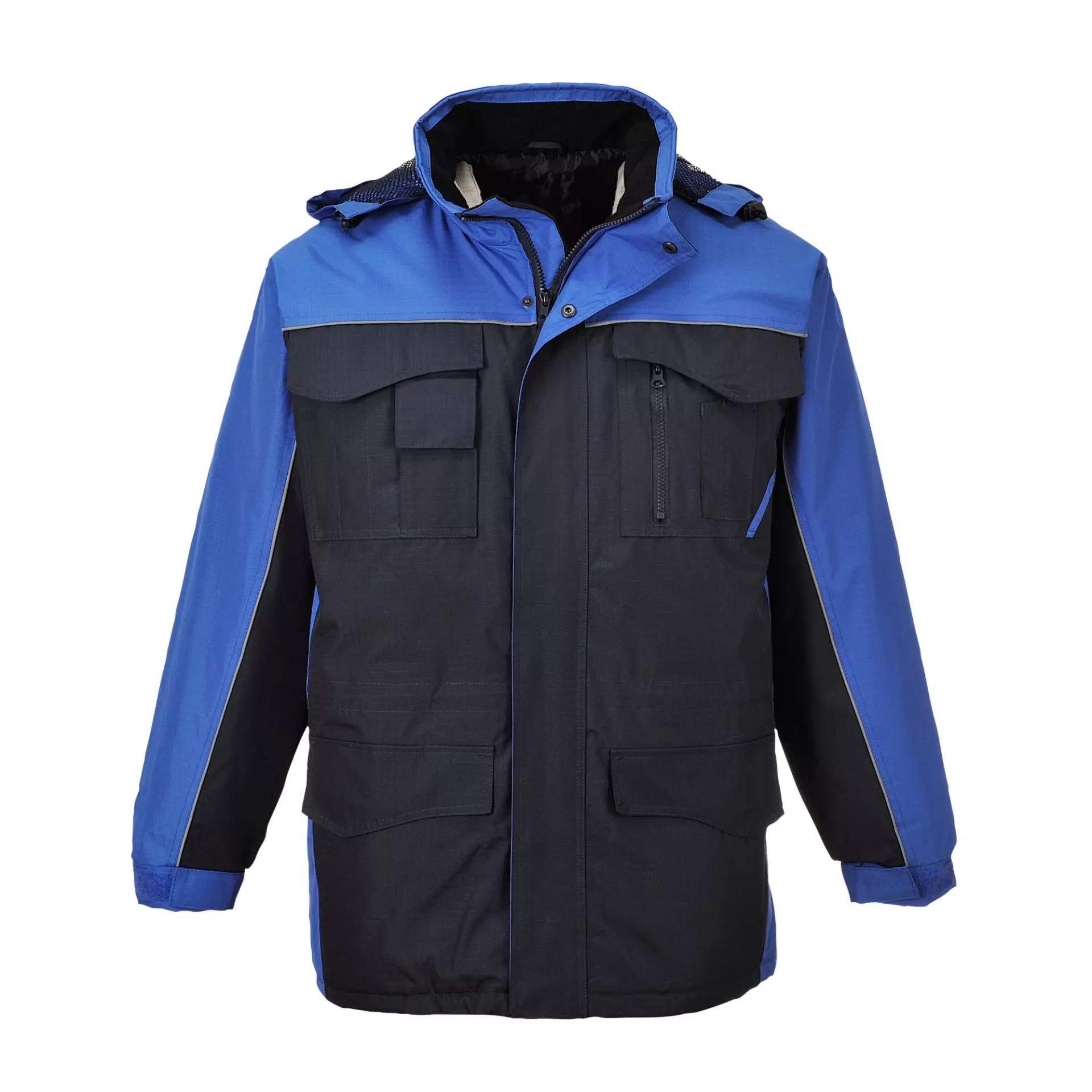 Portwest S562NRR, Ripstop Winter Jacket, Navy/Royal