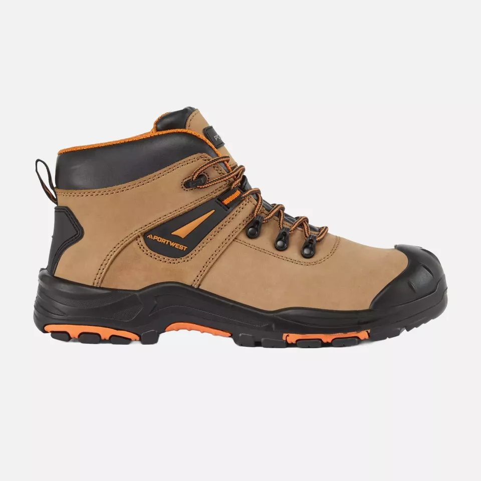 Portwest FC17BRR, Compositelite Montana Hiker Boot S3 HRO, Brown, image 1, gallery thumbnail