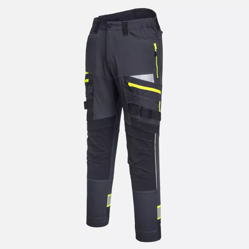 Portwest DX449MGR, DX4 Work Trousers, Metal Grey, image 4, gallery thumbnail