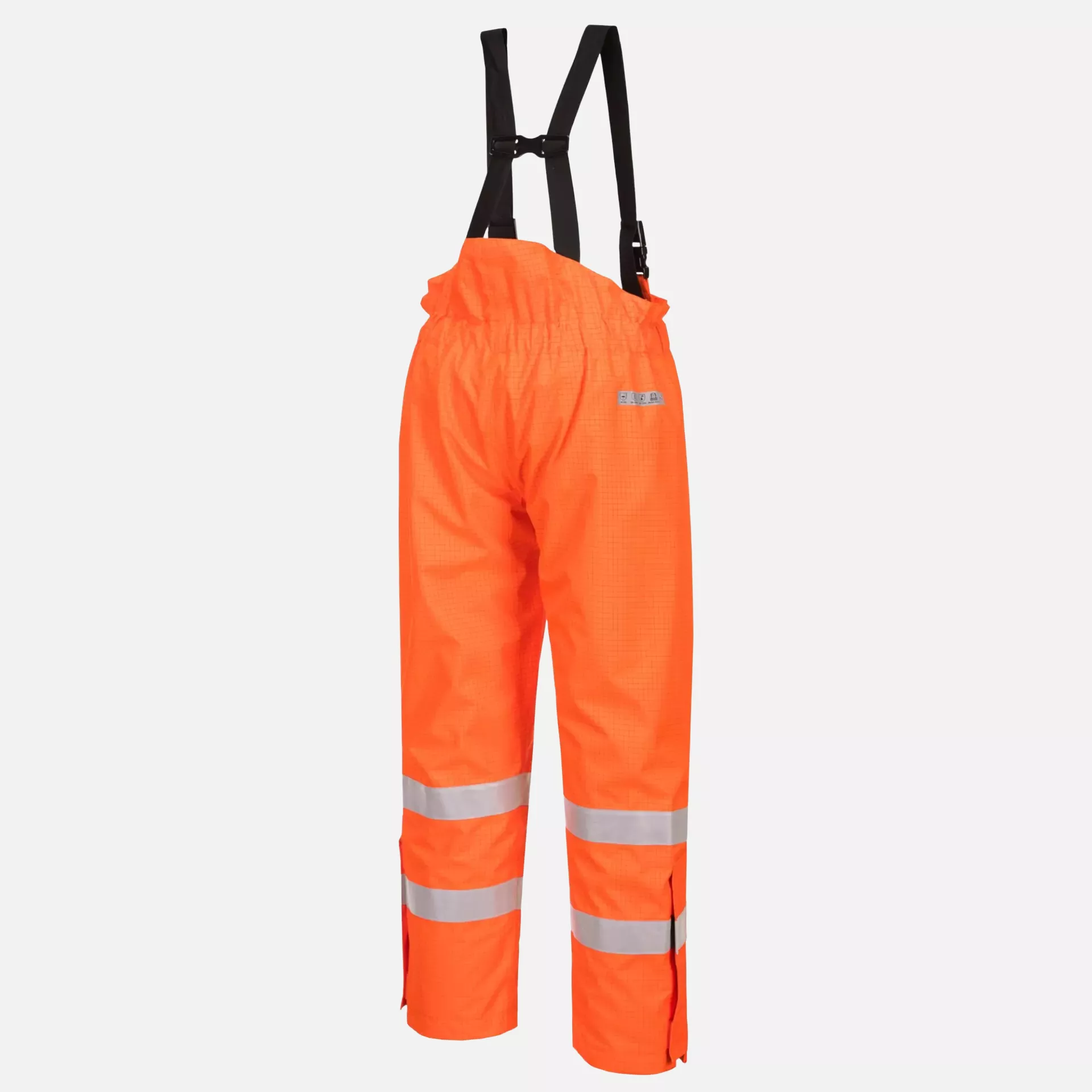 Portwest S781ORR, Bizflame Rain Lined Hi-Vis Antistatic FR Trousers, Orange, image 3