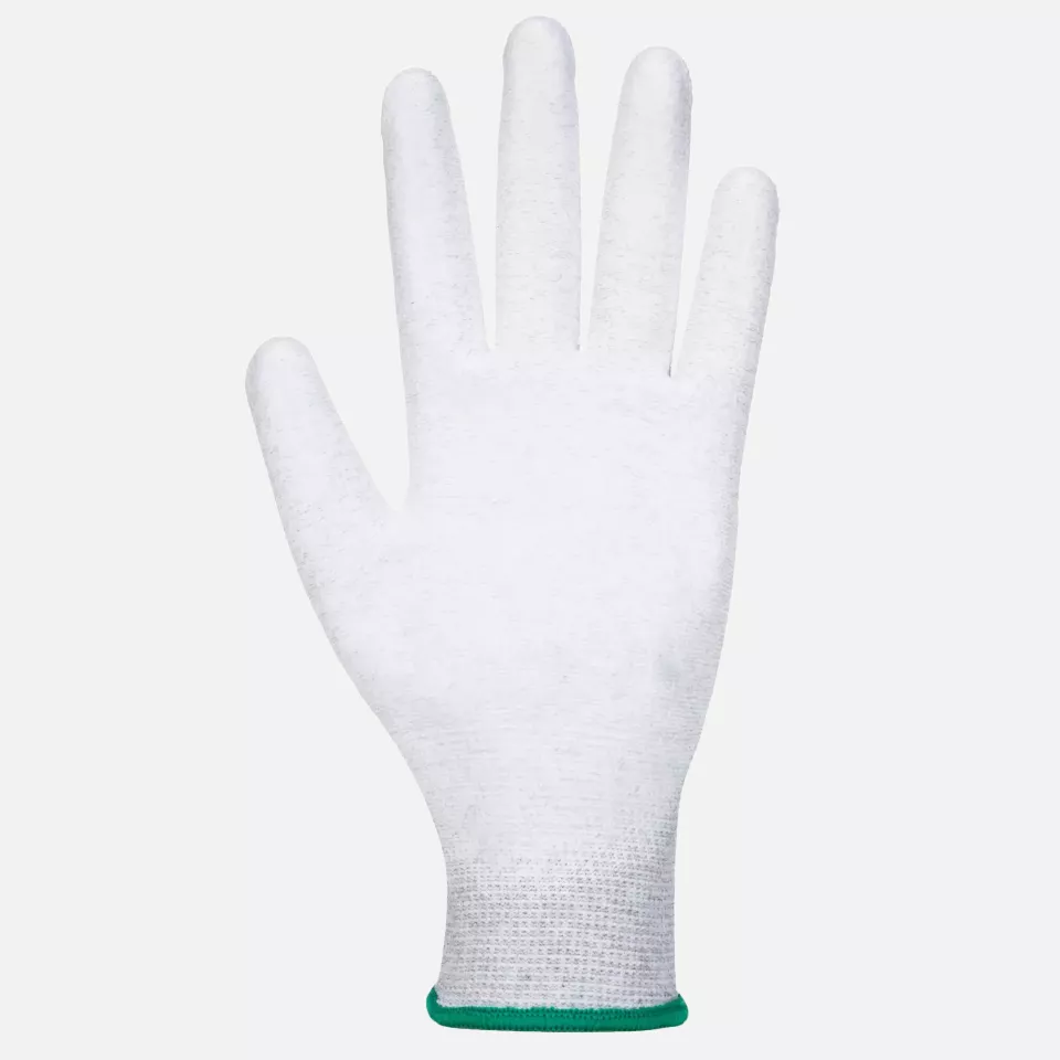 Portwest VA199G7R, Vending Antistatic PU Palm Glove, Grey, image 1, gallery thumbnail