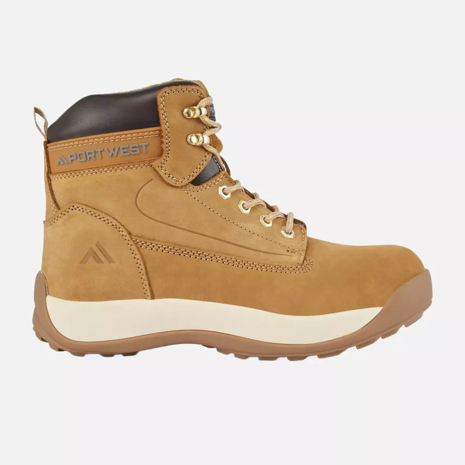 Portwest FW32HOR, Steelite Construction Nubuck Boot S3 HRO, Honey, image 1, gallery thumbnail