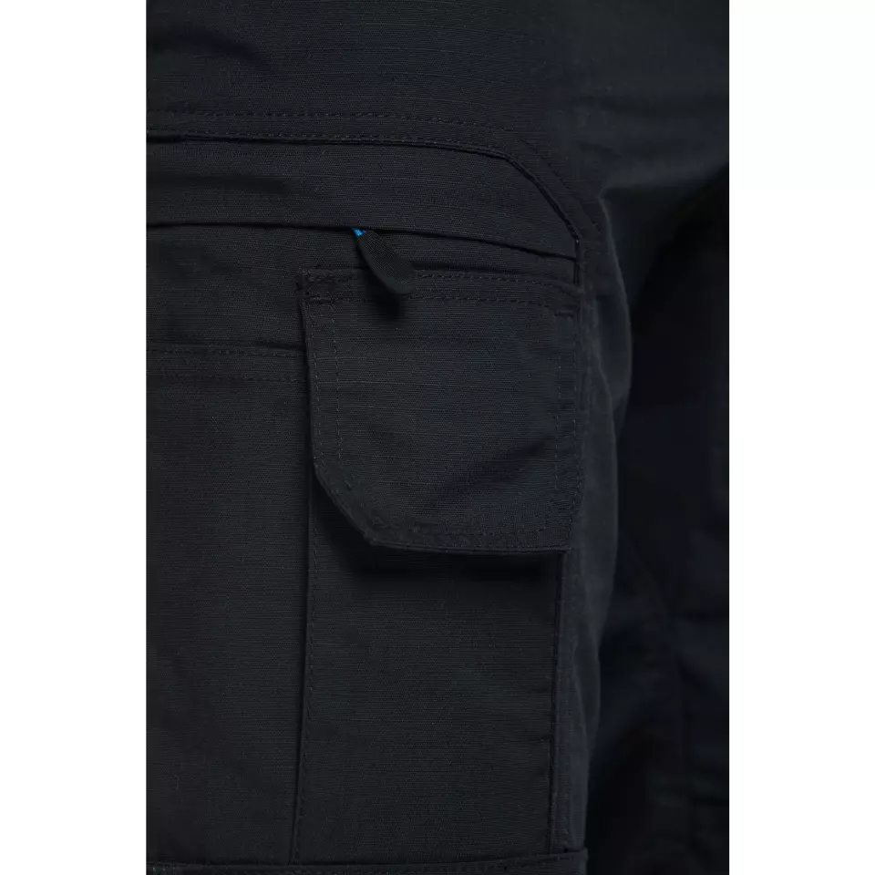 Portwest T802BKR, KX3 Ripstop Trousers, Black, image 5, gallery thumbnail