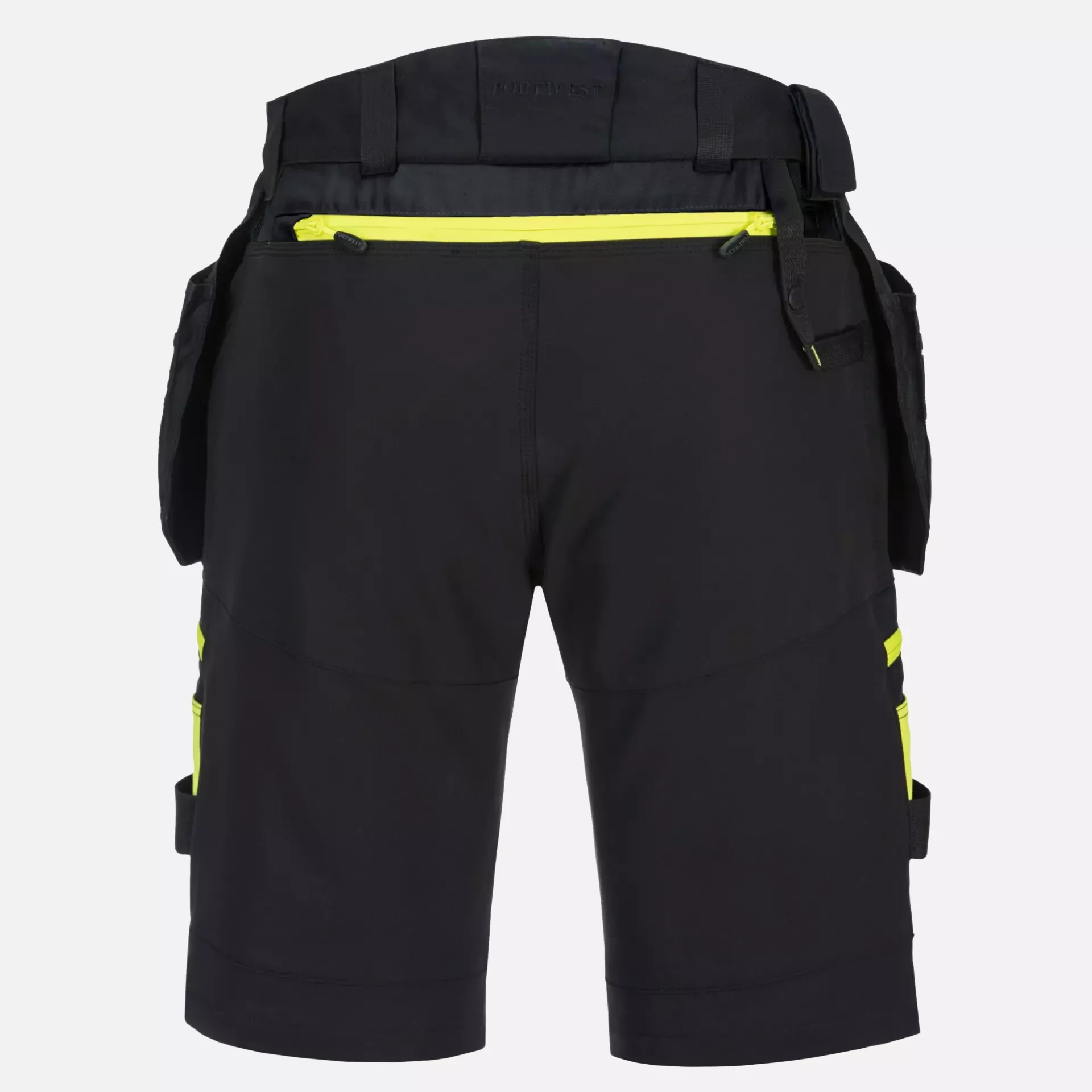 Portwest DX444BKR, DX4 Shorts mit abnehmbaren Holstertaschen, Schwarz, image 2