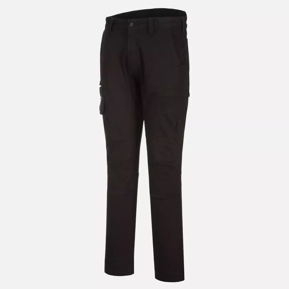 Portwest T801BKR, KX3 Cargo Trousers, Black, image 5, gallery thumbnail