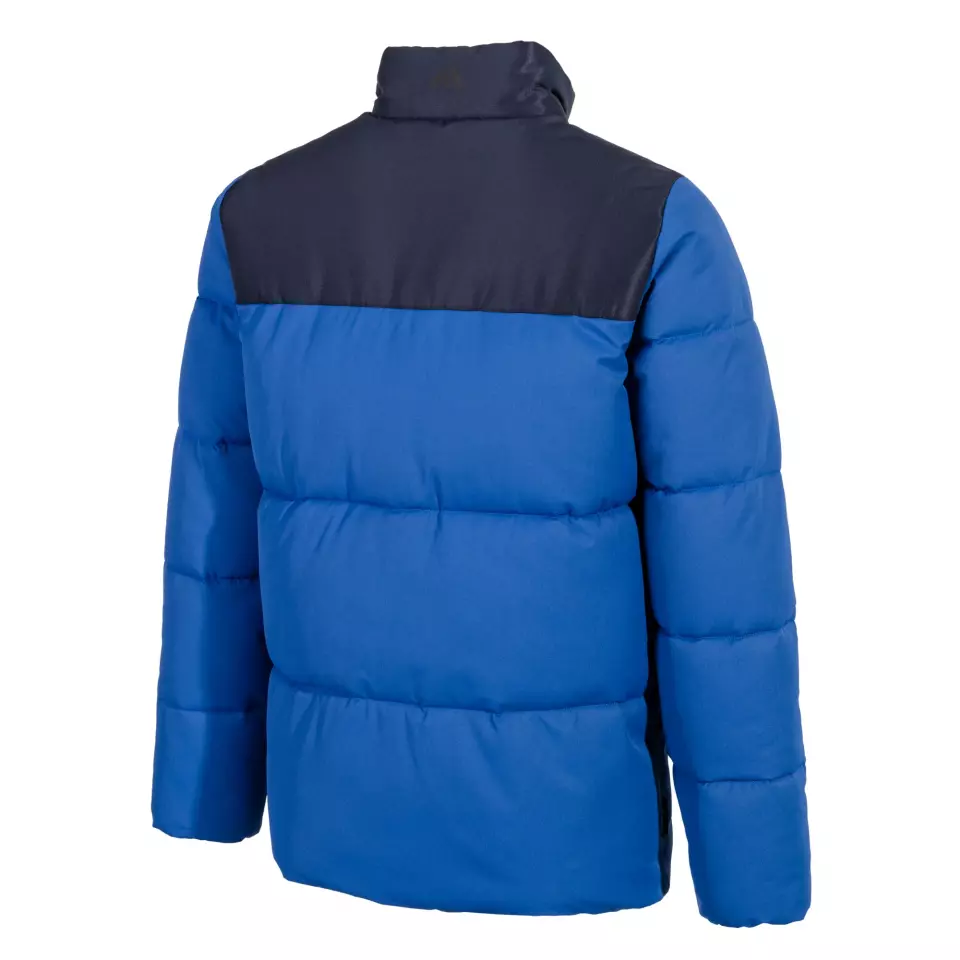 Portwest KX306QDR, KX3 Insulated Baffle Jacket, Quartz / Dark Navy, image 4, gallery thumbnail