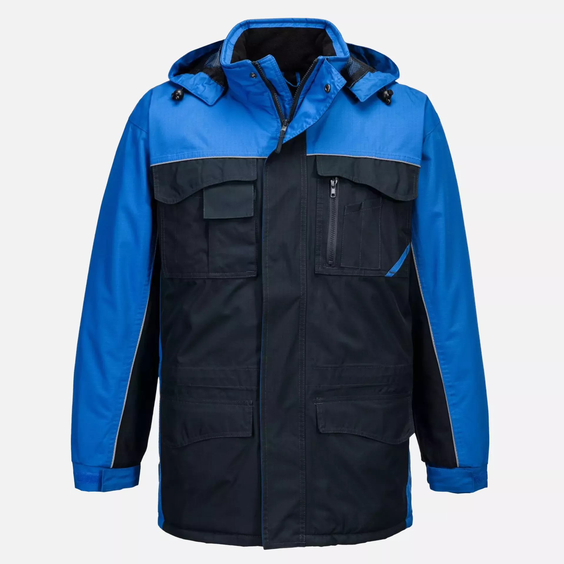 Portwest S562NRR, Ripstop Winter Jacket, Navy/Royal, image 5
