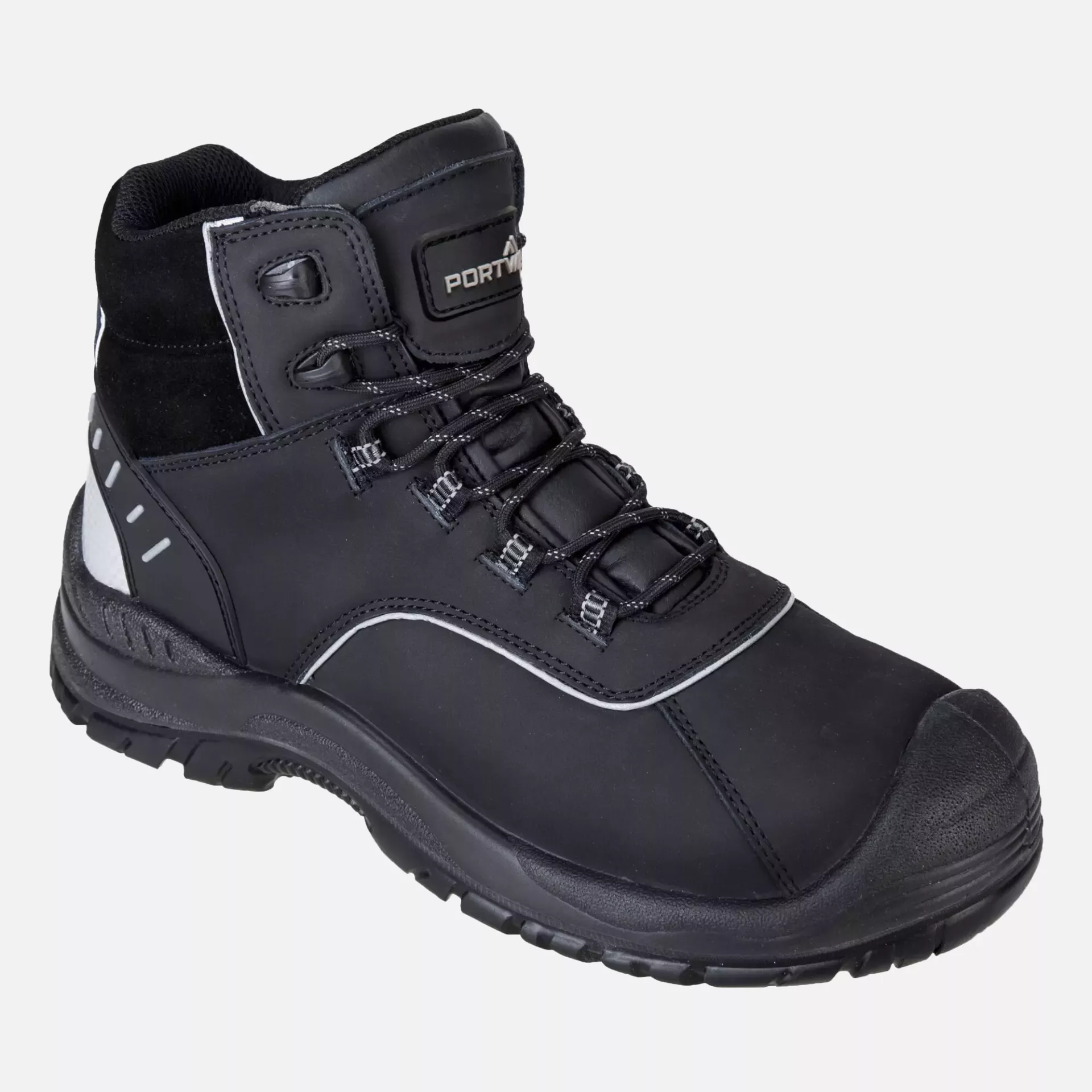 Portwest FC58BKR, Composite Action Leather Ankle Boot S3L FO SR, Black, image 2