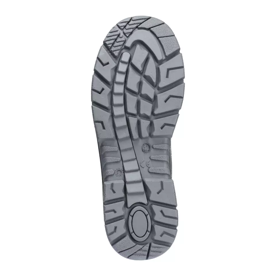Portwest FW42GRR, Steel Cow Suede Leather Sandal S1 SR FO, Grey, image 2, gallery thumbnail