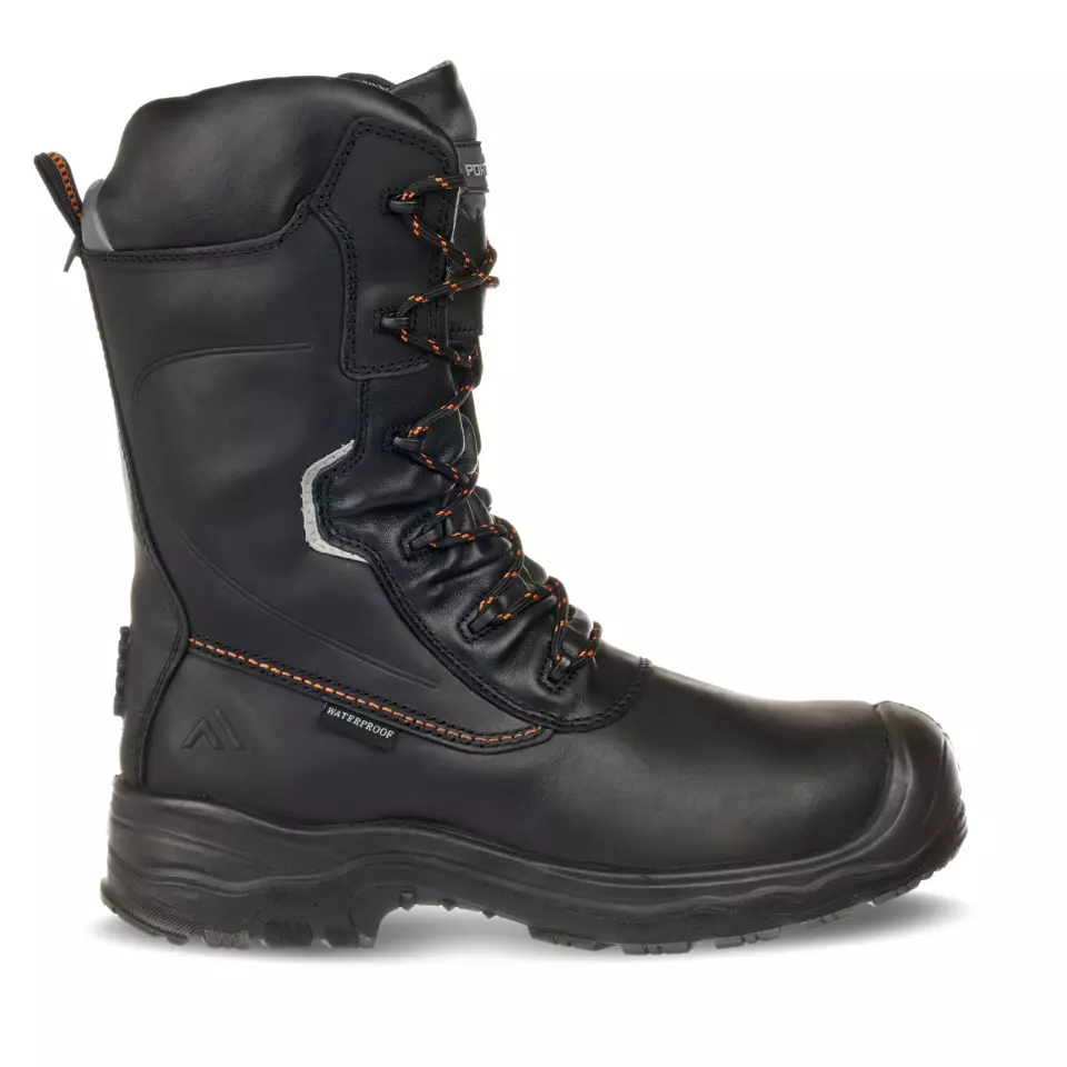 Portwest FD01BKR, Composite Leather Traction Boot 10" S7L HRO CI FO, Black, image 1, gallery thumbnail