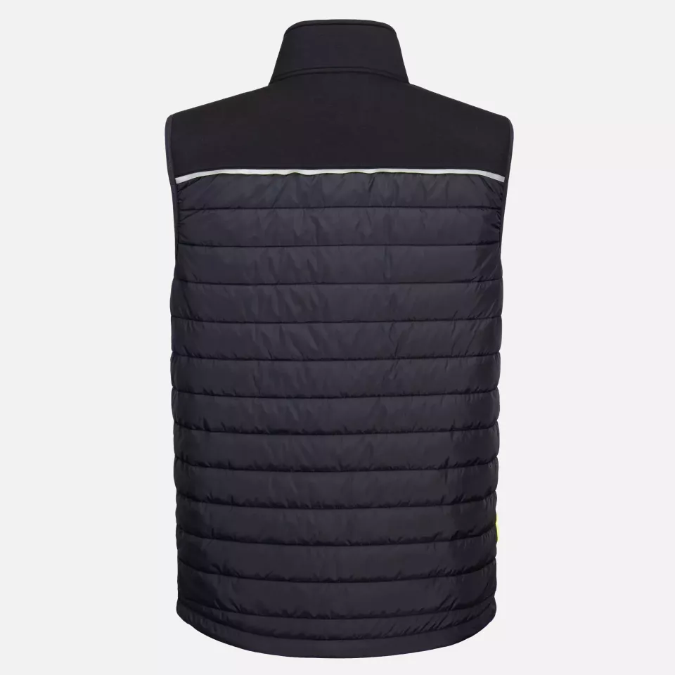 Portwest DX470BKR, DX4 Hybrid Baffle Gilet, Black, image 1, gallery thumbnail