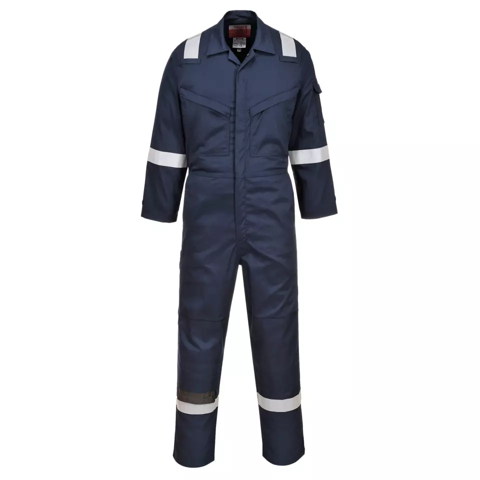 Portwest FR22NAR, Bizflame arbets insektsavvisande FR overall, marinblå, image 1, gallery thumbnail