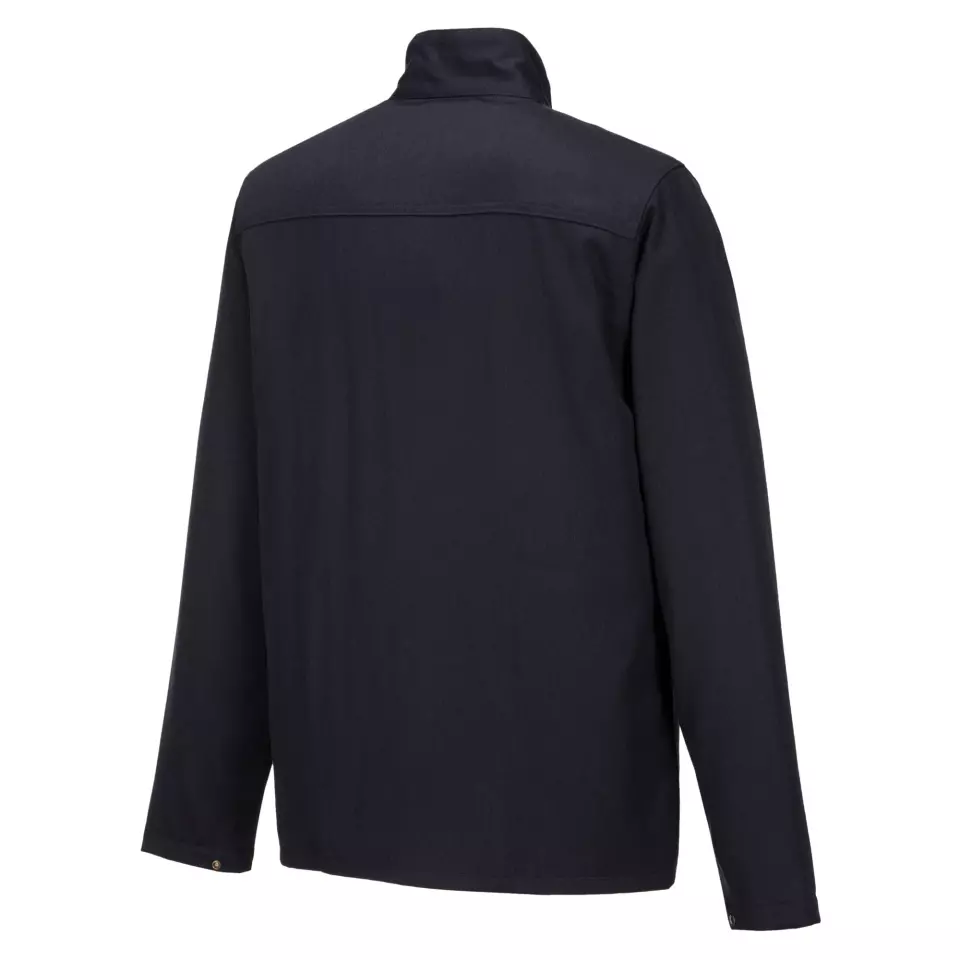 Portwest FR65NAR, Aluflame Work Molten Metal FR Jacket, Navy, image 3, gallery thumbnail