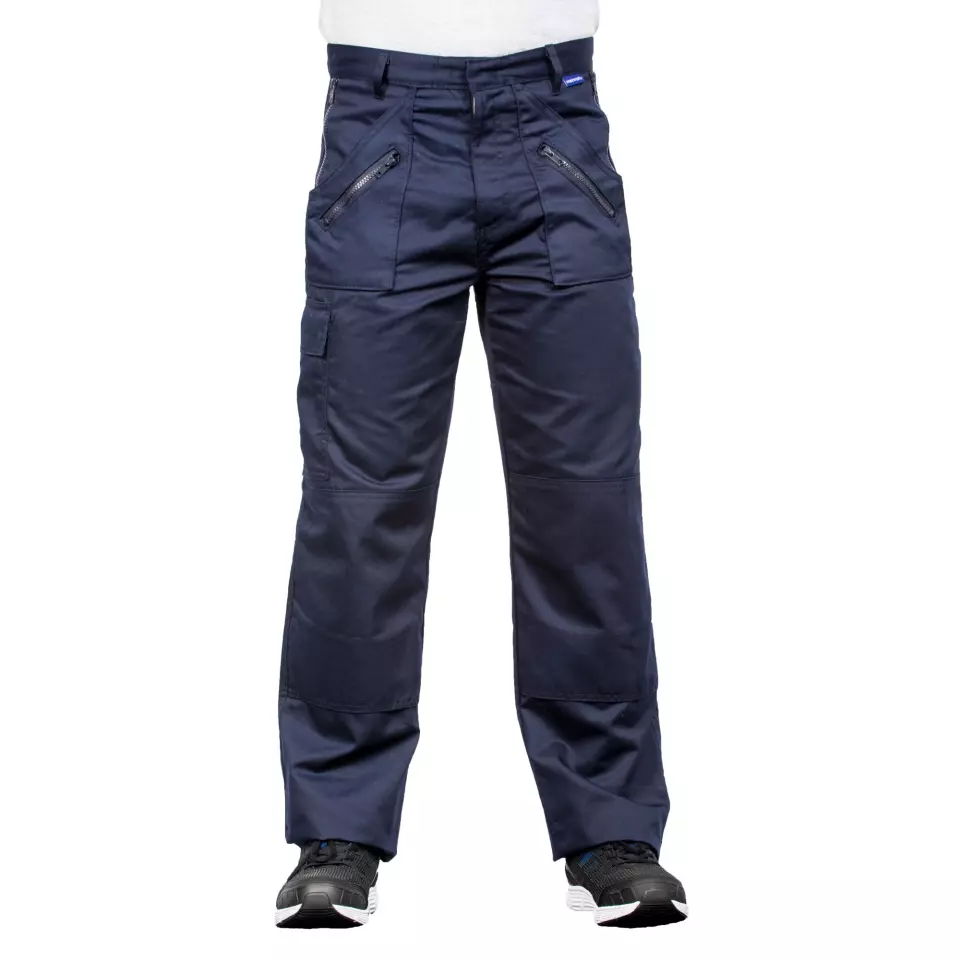 Buy Portwest Action Trousers, Navy - S887NAR - Droppe