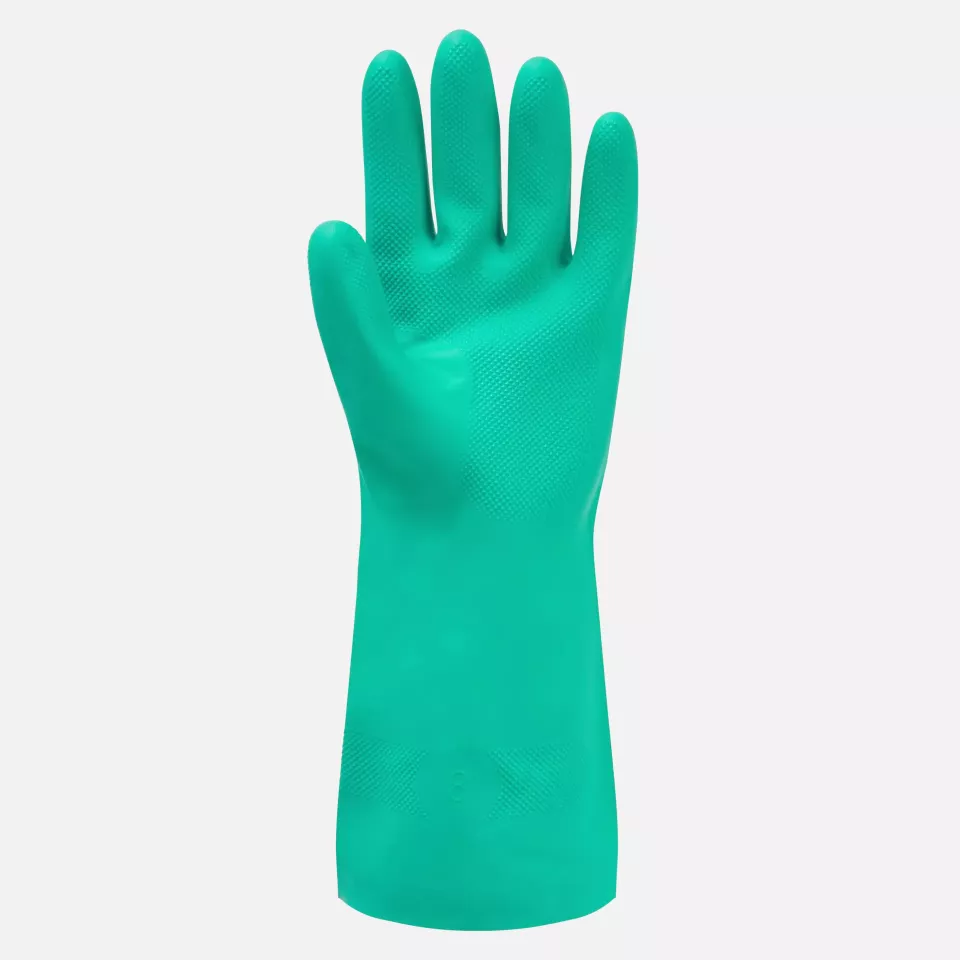 Portwest A810GNR, Nitrosafe Chemical Gauntlet, Green, image 2, gallery thumbnail