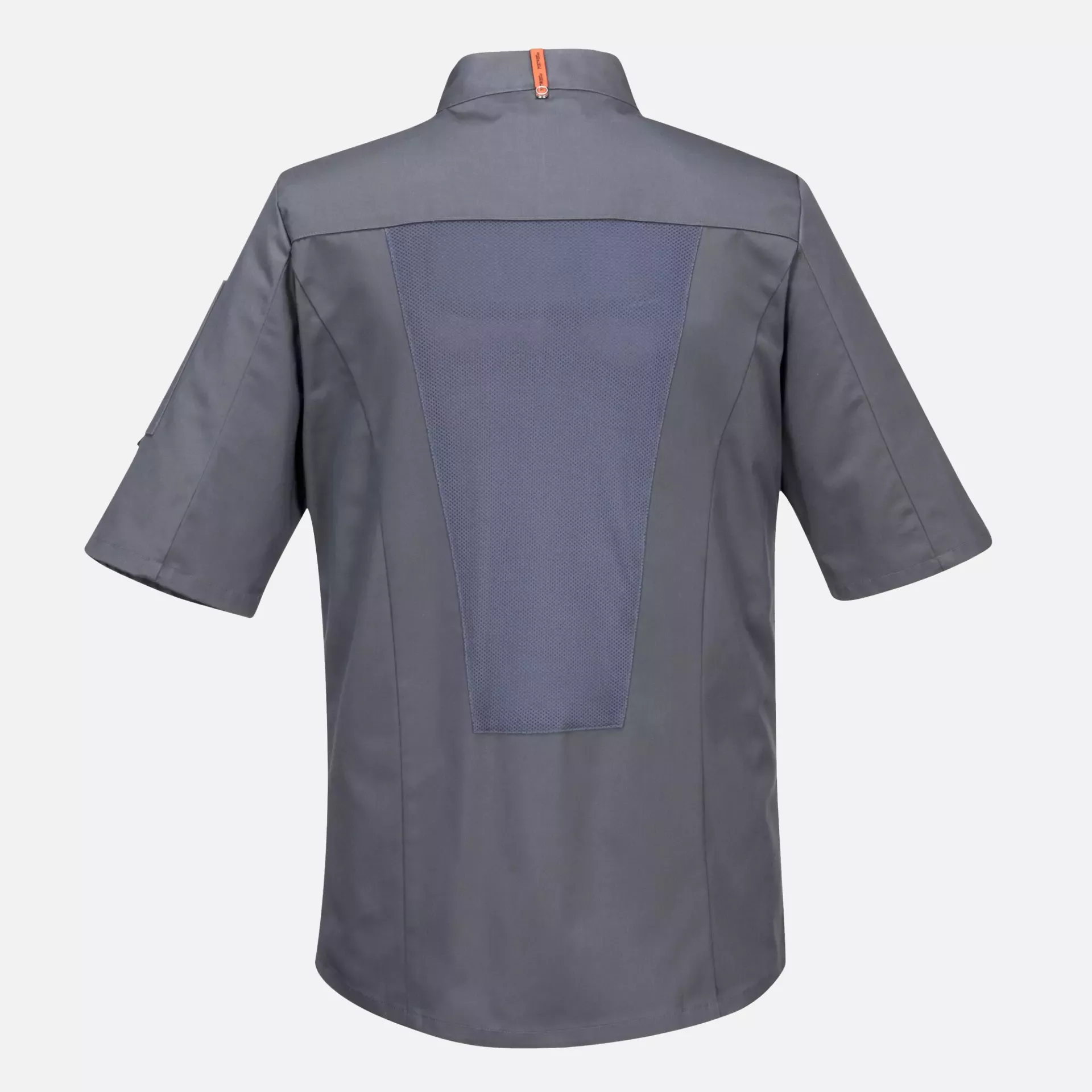 Portwest C738SGR, MeshAir Pro Kochjacke Kurzarm, Schiefergrau, image 2