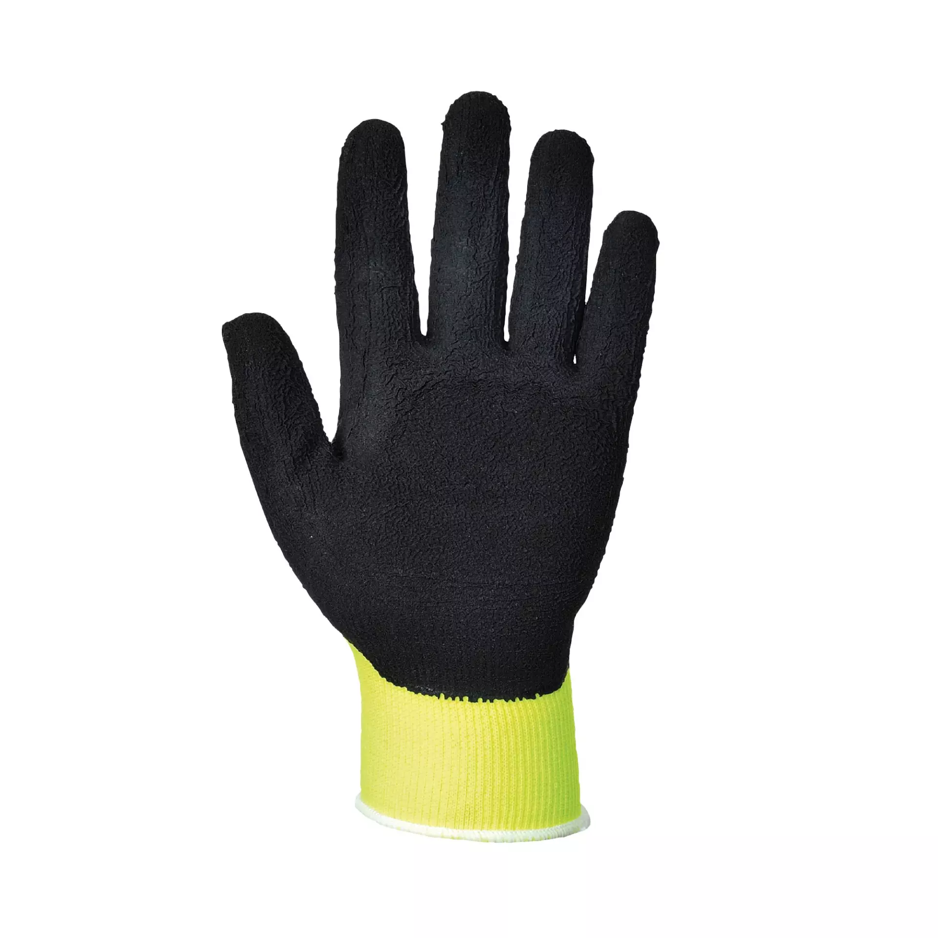 Portwest A340YER, Hi-Vis Grip Glove - Latex, Yellow, image 2