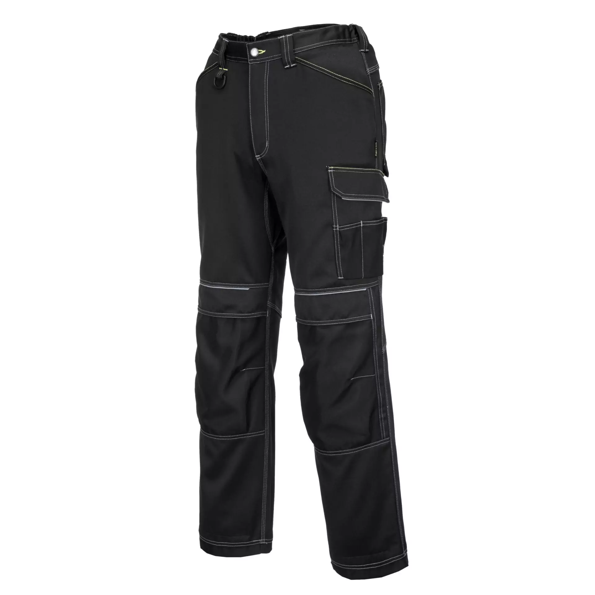 Portwest T601BKS, PW3 Work Trousers, Black Short, image 3