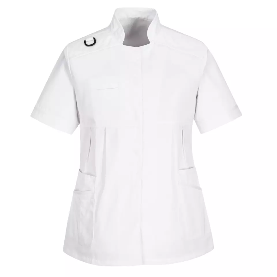 Portwest LW22WHR, Medical Maternity Tunic, White, image 1, gallery thumbnail
