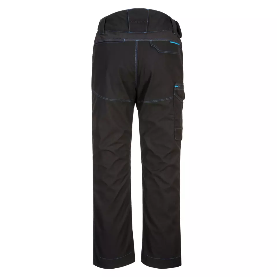 Portwest T711BKR, WX3 Service Trousers, Black, image 2, gallery thumbnail