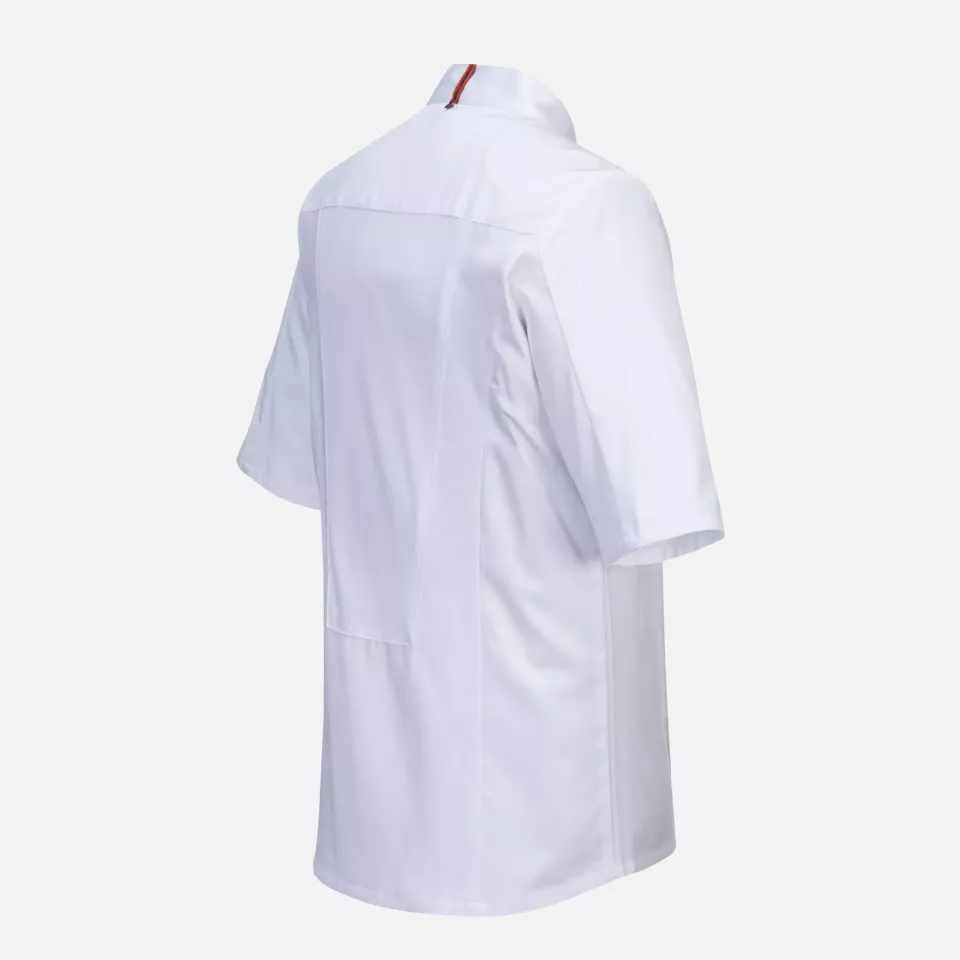 Portwest C738WHR, Chef's MeshAir Pro Jacket S/S, White, image 3, gallery thumbnail
