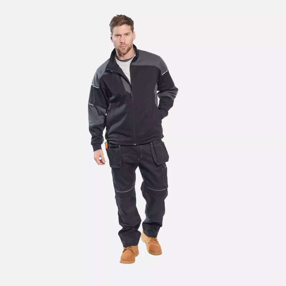 Portwest T602BKR, PW3 Holster Work Trousers, Black, image 4, gallery thumbnail