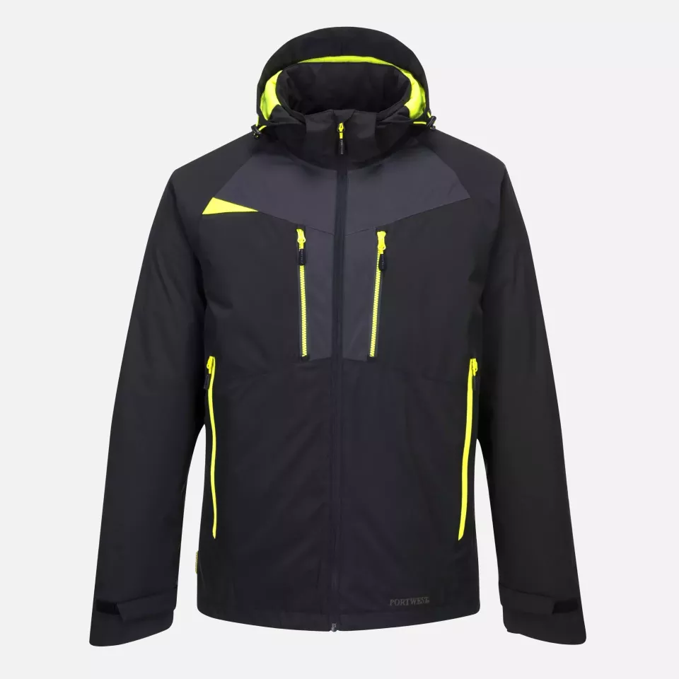Portwest DX460BKR, DX4 Winter Jacket, Black, image 2, gallery thumbnail