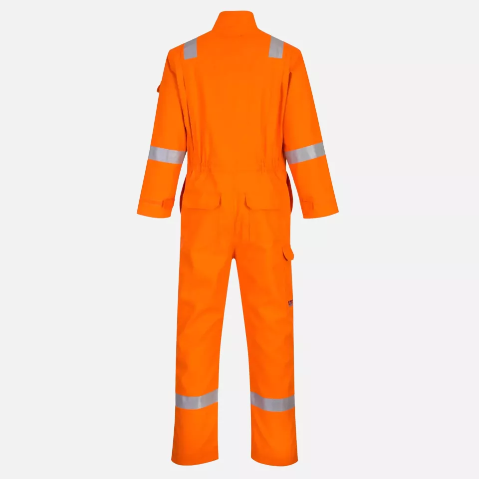 Portwest FR93ORR, Bizflame Industry Coverall, Orange, image 2, gallery thumbnail