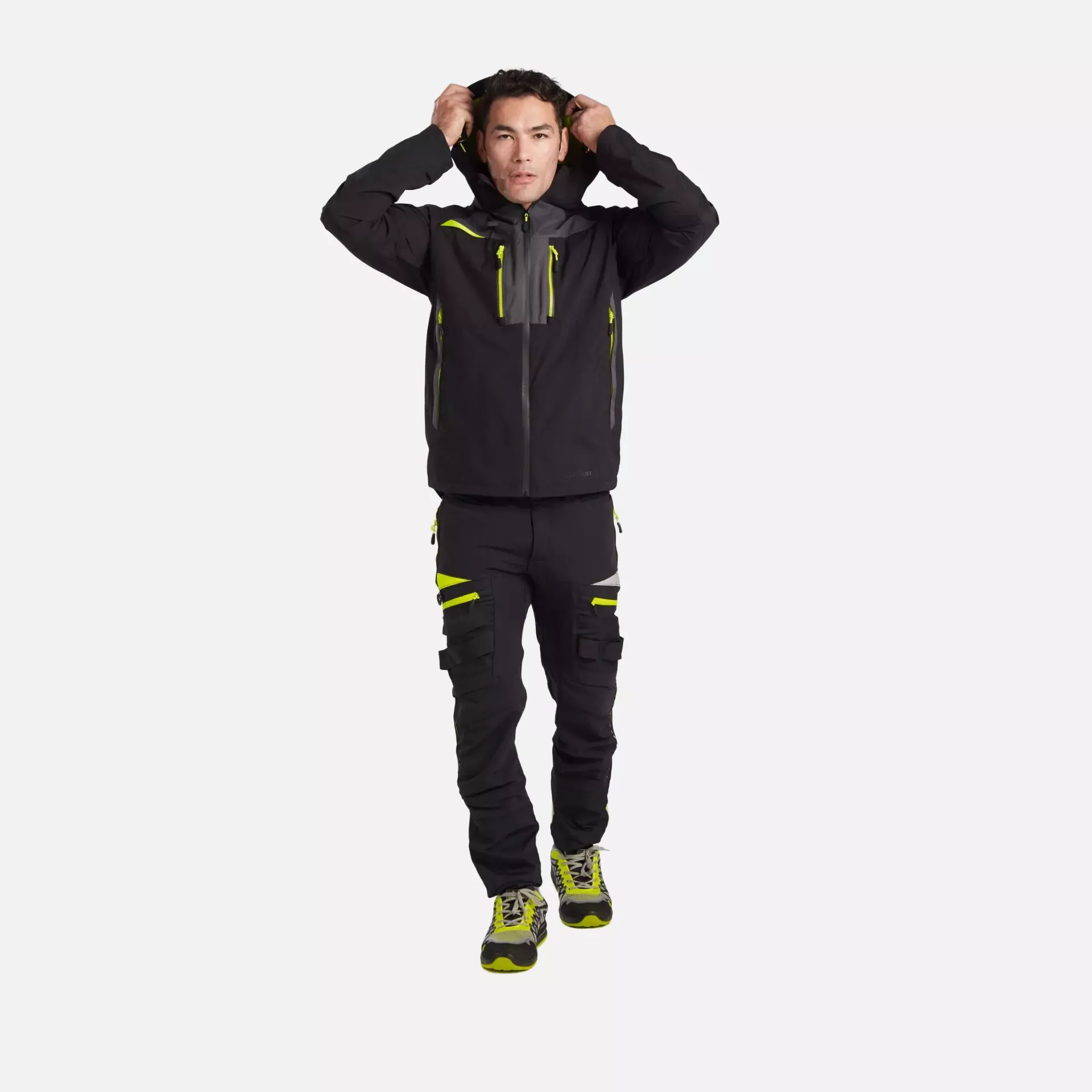 Portwest DX463BKR, DX4 Rain Jacket, Black, image 7