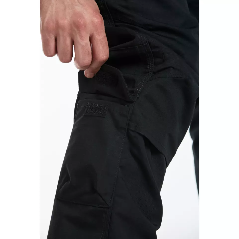Portwest T802BKR, KX3 Ripstop Trousers, Black, image 2, gallery thumbnail