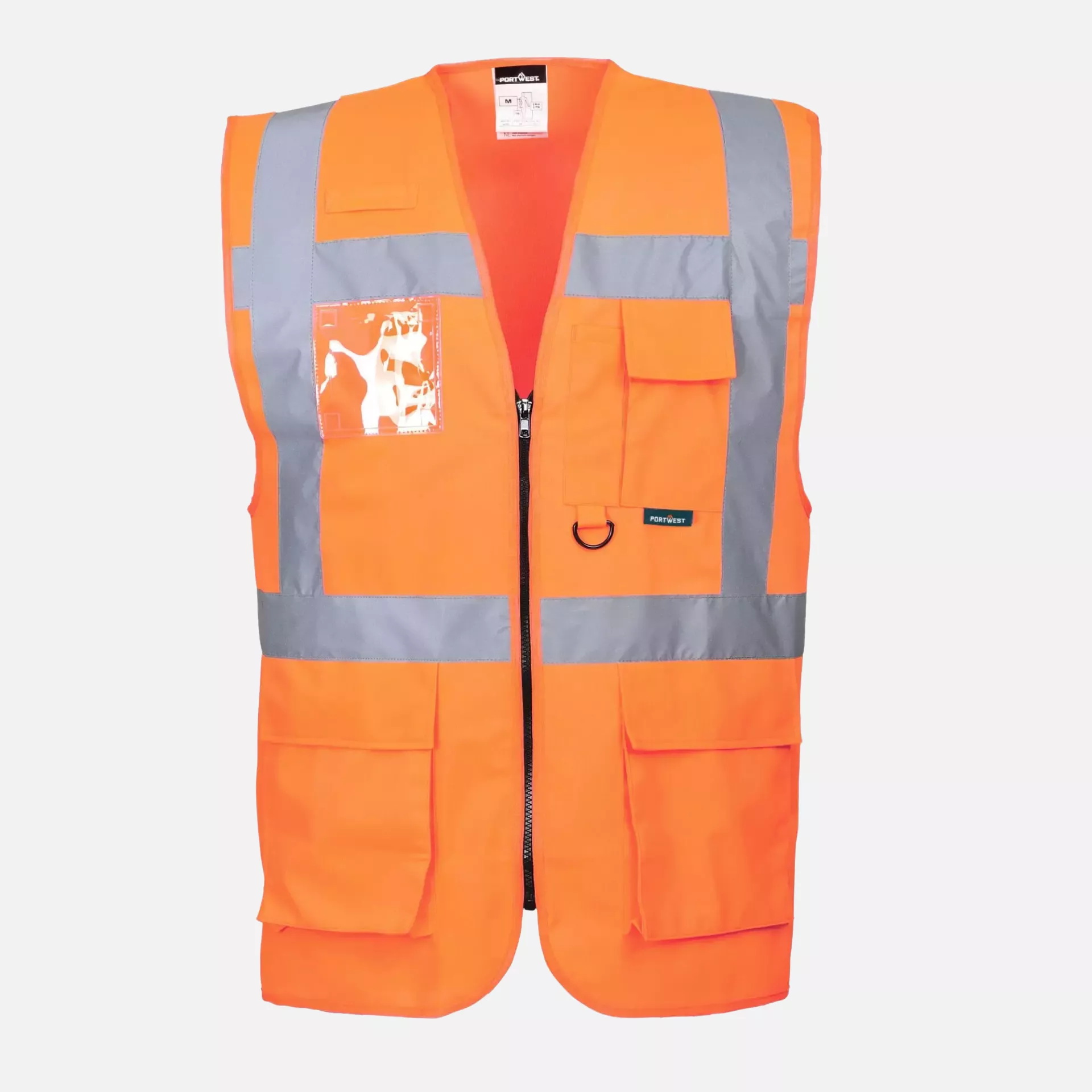 Portwest S476ORR, Berlin Executive Warnschutzweste, Orange, image 1